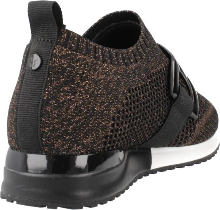 la strada Casual Sneaker Schoenen Black Dames