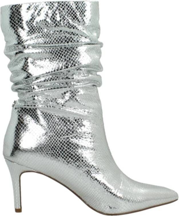 la strada Heeled Boots Gray Dames