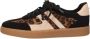 La strada Luipaard Sneaker met Gouden Details Brown Dames - Thumbnail 3