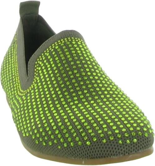 la strada Stijlvolle Schoenen 2021004 Green Dames