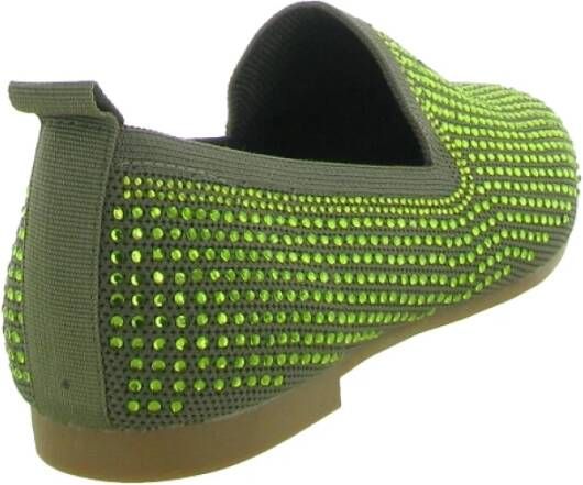 la strada Stijlvolle Schoenen 2021004 Green Dames