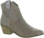 La strada Zilveren Raffia Westernlaarzen Gray Dames - Thumbnail 10