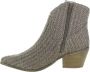 La strada Zilveren Raffia Westernlaarzen Gray Dames - Thumbnail 12