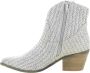 La strada Zilveren Raffia Westernlaarzen Gray Dames - Thumbnail 7