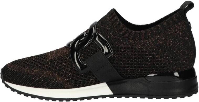 la strada Stijlvolle Sneakers Black Dames