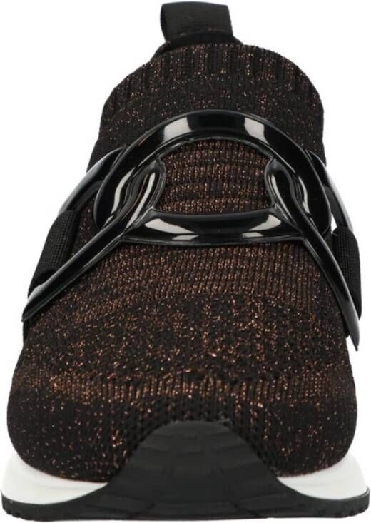 la strada Stijlvolle Sneakers Black Dames