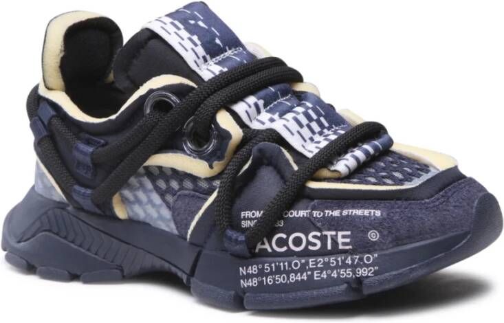 Lacoste Actieve Runway Sneakers Navy Zwart Blue Dames