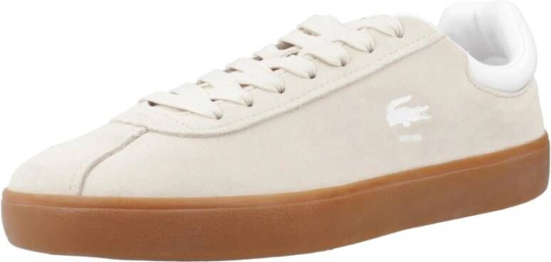 Lacoste Baseshot Sneakers Beige Dames