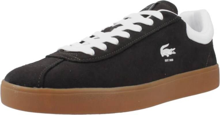 Lacoste Baseshot Sneakers Black Heren