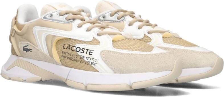 Lacoste Beige Lage Sneakers L003 Neo Beige Heren