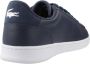 Lacoste CARNABY SET 224 1 SMA Heren Sneakers Donkerblauw Wit - Thumbnail 7