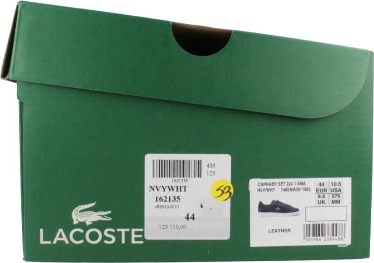 Lacoste Carnaby Set Sneaker Blue Heren