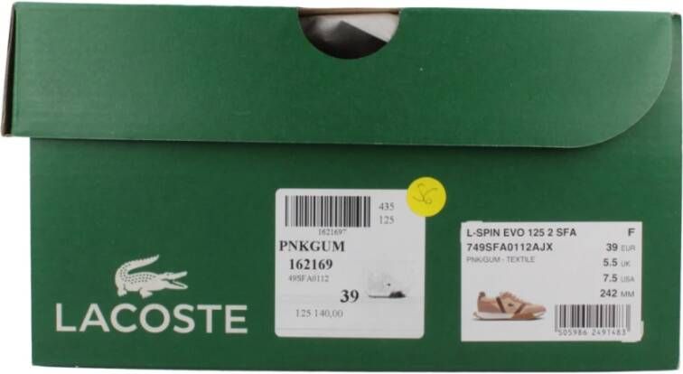 Lacoste Dames L-Spin Evo Sneakers Pink Dames