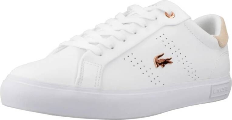 Lacoste Dames Powercourt 2.0 Sneakers White Dames