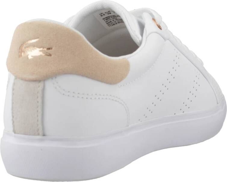 Lacoste Dames Powercourt 2.0 Sneakers White Dames