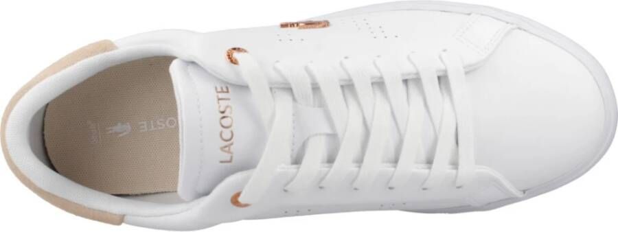 Lacoste Dames Powercourt 2.0 Sneakers White Dames