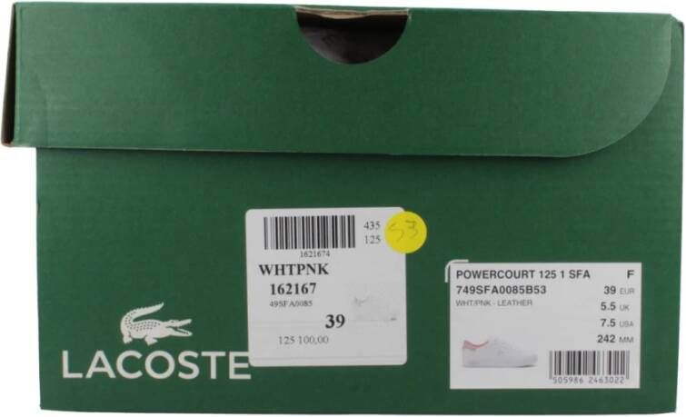 Lacoste Dames Powercourt Sneakers White Dames