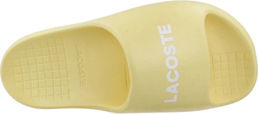 Lacoste Dames Serve Slide 2.0 Sandalen Yellow Dames