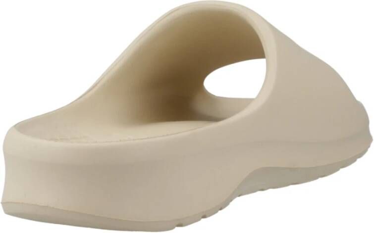 Lacoste Dames Serve Slide Sandalen Beige Dames