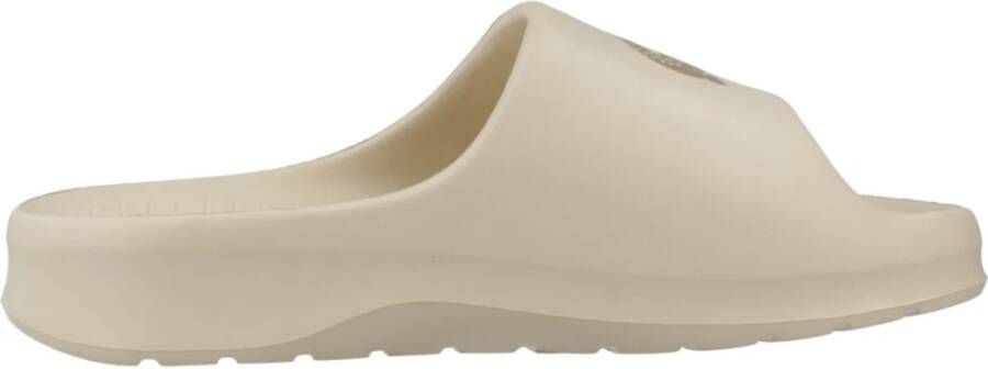 Lacoste Dames Serve Slide Sandalen Beige Dames