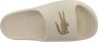 Lacoste Dames Serve Slide Sandalen Beige Dames - Thumbnail 8