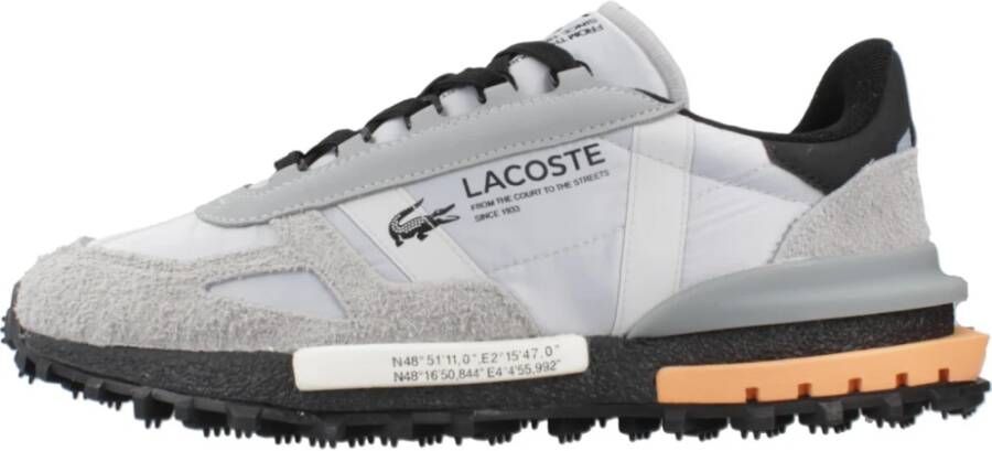 Lacoste Elite Active Sneakers Beige Heren