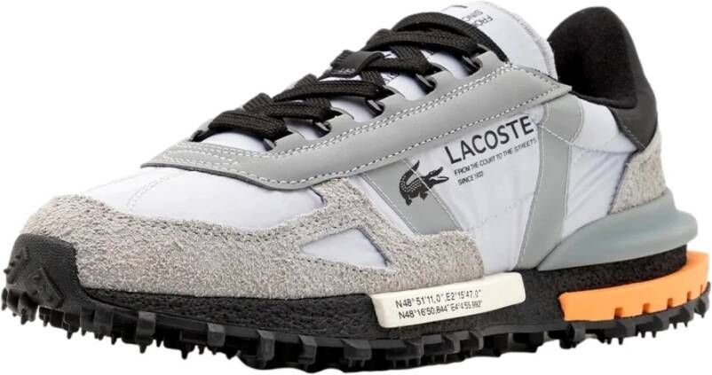 Lacoste Grijze Elite Actieve Sneakers Gray Dames