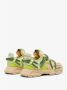 Lacoste Groene L003 Runway Sneakers Beige Heren - Thumbnail 13