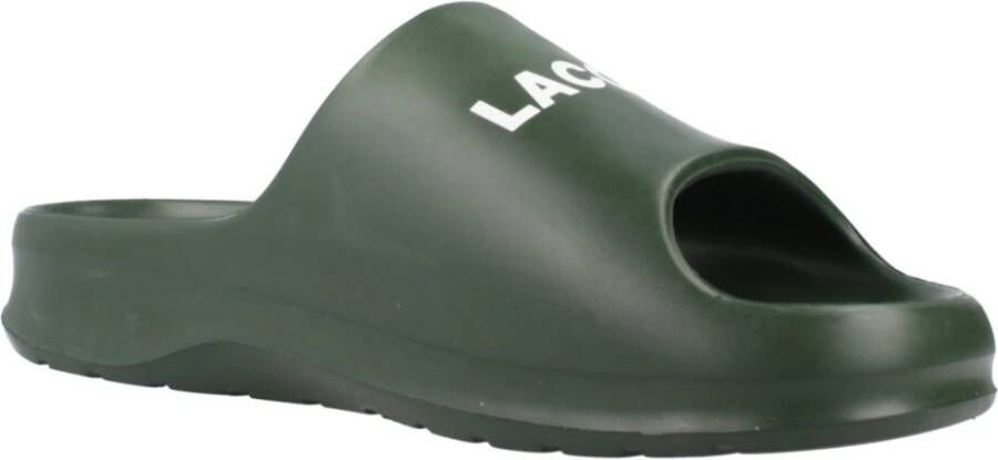 Lacoste Heren Serve Slide 2.0 Mix Green Heren