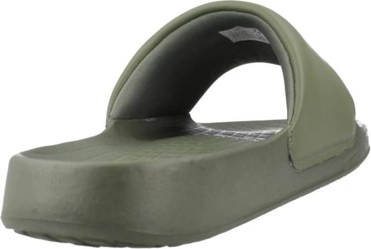 Lacoste Heren Serve Slide Sandalen Green Heren