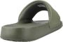 Lacoste SERVE SLIDE 1.0 Heren Slippers Khaki Wit - Thumbnail 6