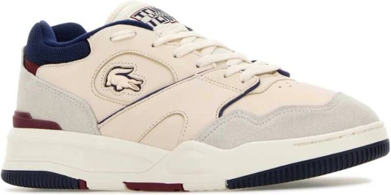 Lacoste Ivory Lineshot Sneakers Beige Heren