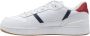 Lacoste Witte leren lage sneakers met rubberen zool White Heren - Thumbnail 4