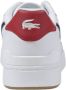 Lacoste Witte leren lage sneakers met rubberen zool White Heren - Thumbnail 5