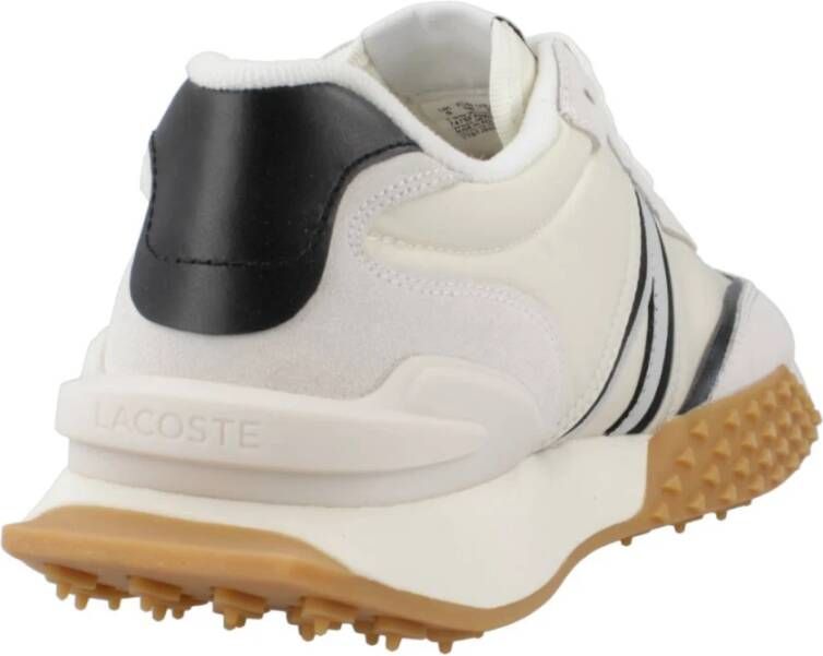 Lacoste Leren Spin Deluxe Sneakers Beige Dames