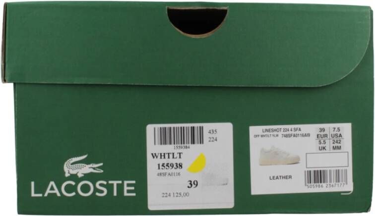 Lacoste Lineshot Sneakers White Dames