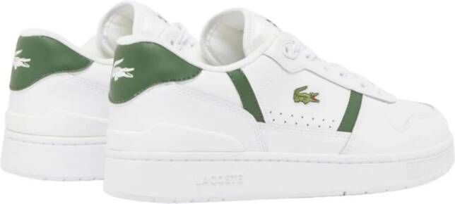 Lacoste Moderne T-Clip Sneakers met TPU Hiel White Heren