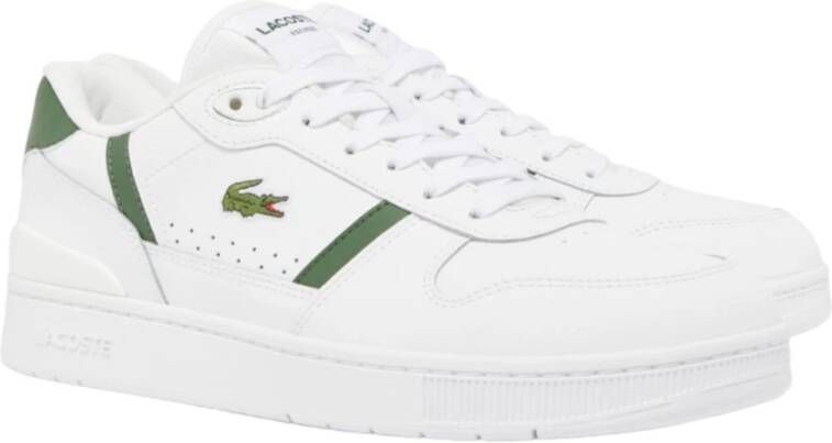 Lacoste Moderne T-Clip Sneakers met TPU Hiel White Heren