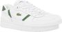 Lacoste T-CLIP SET 224 2 SMA Heren Sneakers Wit Donkergroen - Thumbnail 6