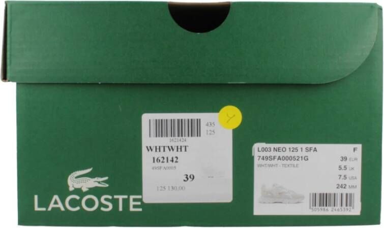 Lacoste Neo Sneakers voor vrouwen White Dames