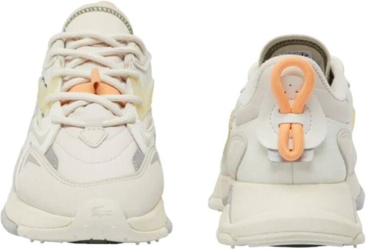 Lacoste Neo Tech Sneakers met Premium Materialen Beige Dames