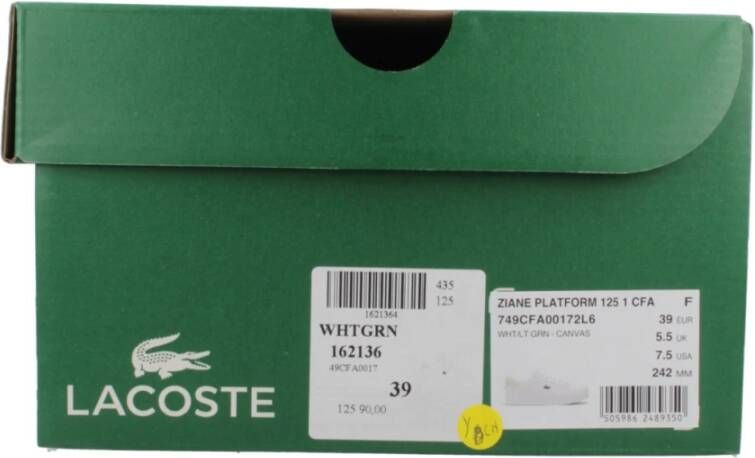 Lacoste Platform Sneakers voor vrouwen White Dames