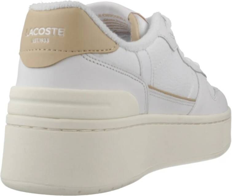 Lacoste Platform Sneakers White Dames