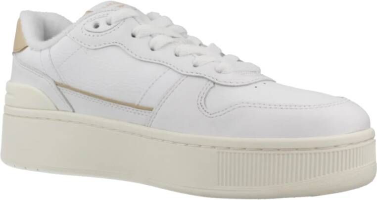 Lacoste Platform Sneakers White Dames