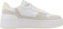 Lacoste Platform T-Clip Sneakers voor vrouwen White Dames - Thumbnail 4