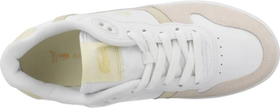 Lacoste Platform T-Clip Sneakers voor vrouwen White Dames