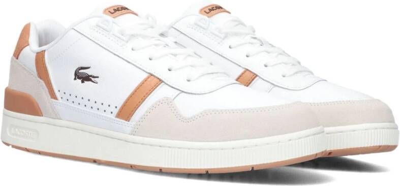 Lacoste Retro Lage Sneakers T-Clip White Heren