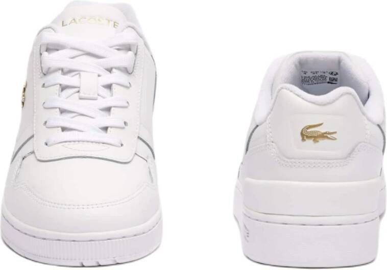 Lacoste Retro Mesh Sneaker Wit White Dames