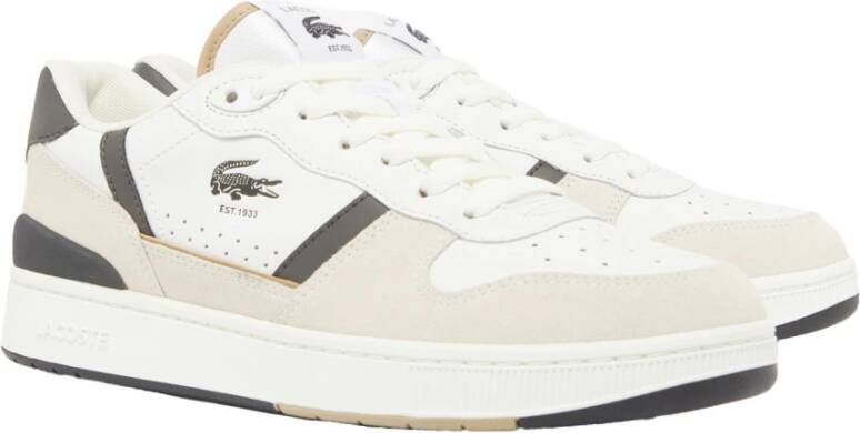 Lacoste Retro Mesh Sneaker Wit White Heren