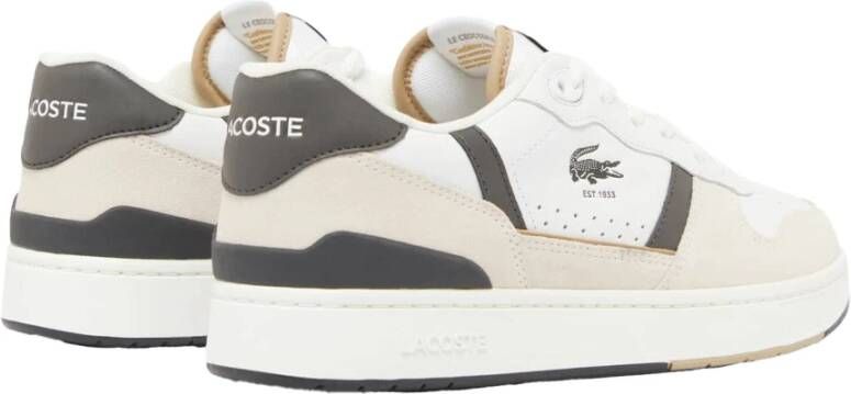 Lacoste Retro Mesh Sneaker Wit White Heren